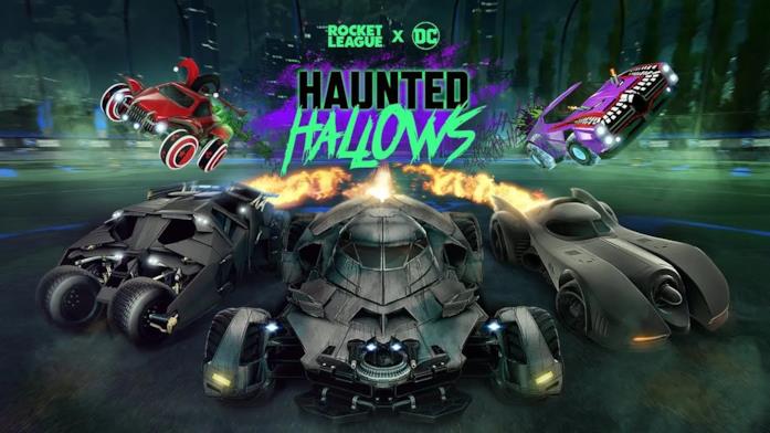 La Batmobile arriva in Rocket League Rocket League e DC Comics per festeggiare Halloween