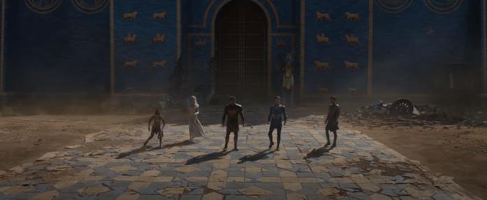 Eternia alle porte di Babilonia Gli Eterni all'esterno dell'ottava porta di Babilonia