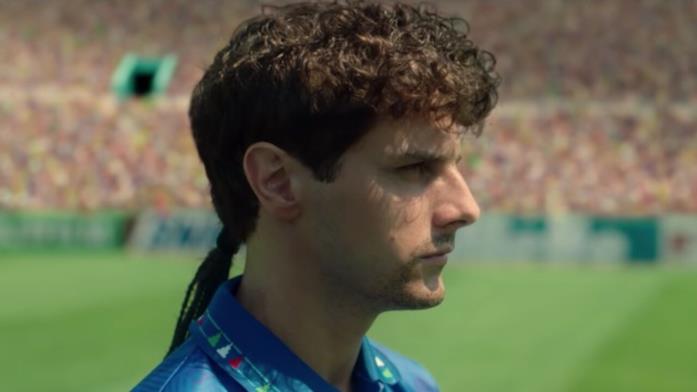 Il Divin Codino Andrea Arcangeli nei panni di Roberto Baggio