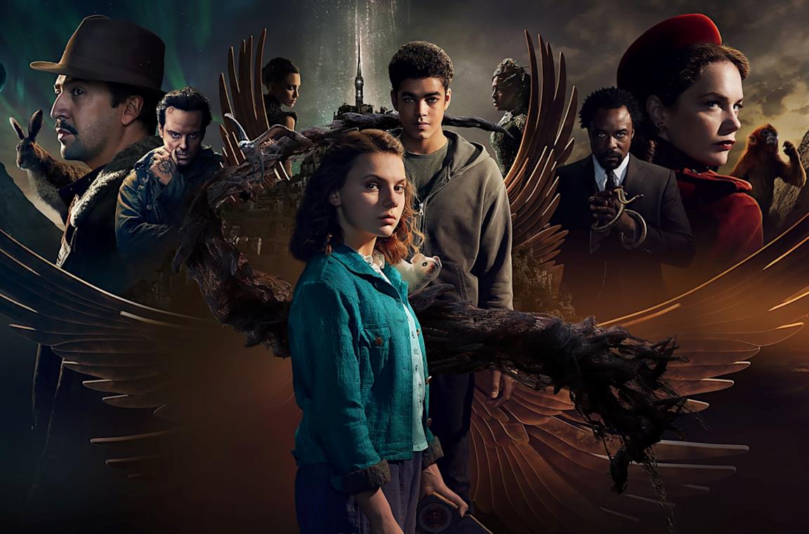 Il poster promozionale della seconda stagione di His Dark Materials