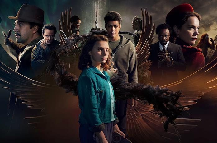 Il poster promozionale della seconda stagione di His Dark Materials