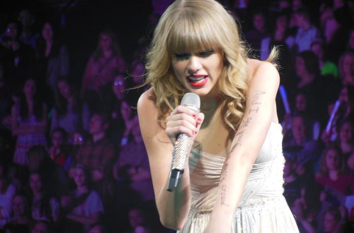 Taylor Swift in concerto