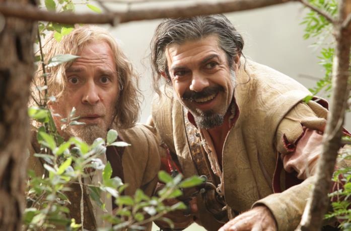 Porthos e D'Artagnan