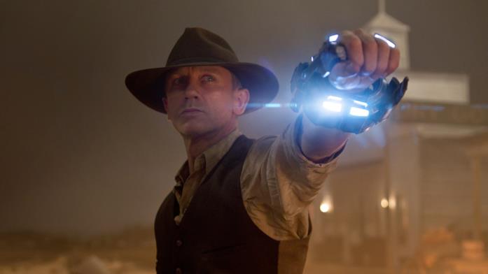Daniel Craig in una scena di Cowboys and Aliens