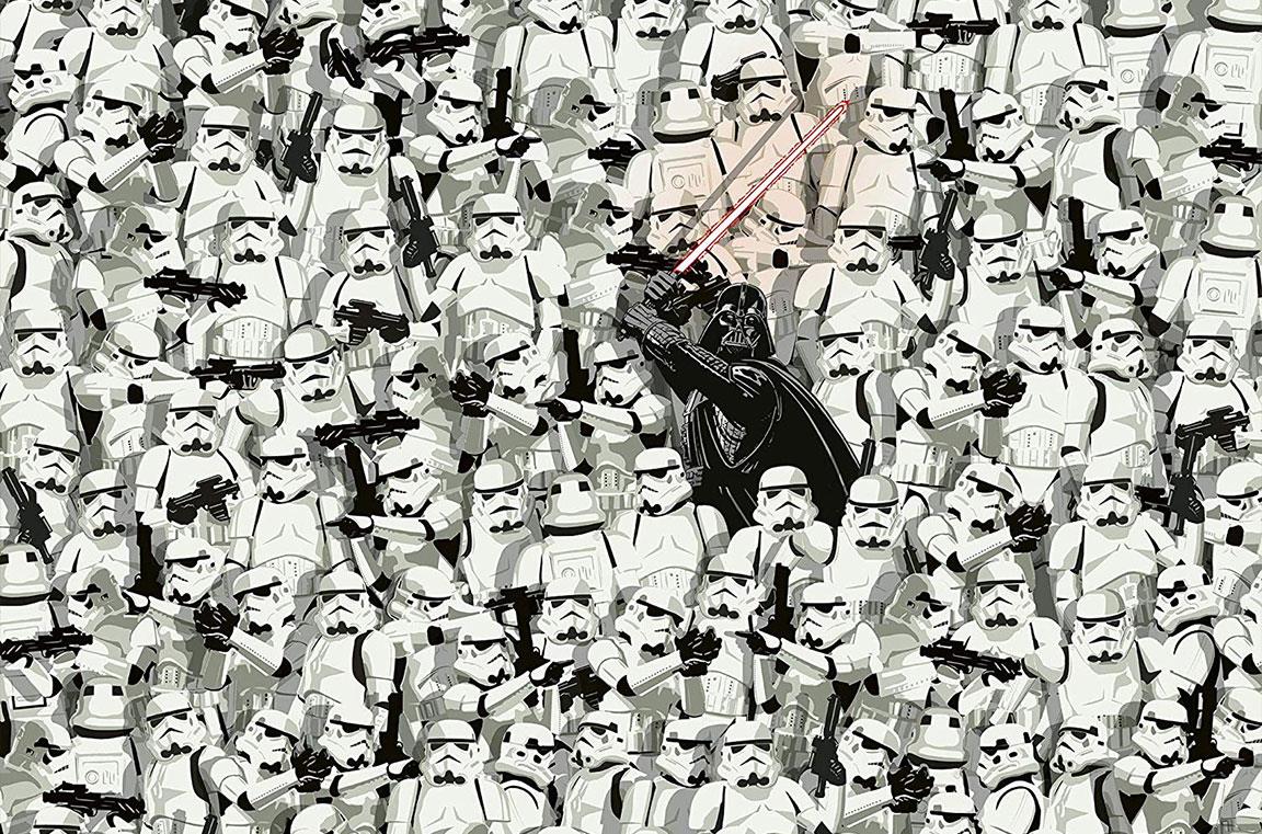 I puzzle ispirati a tutte le trilogie di Star Wars