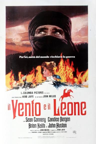 Poster Il vento e il leone