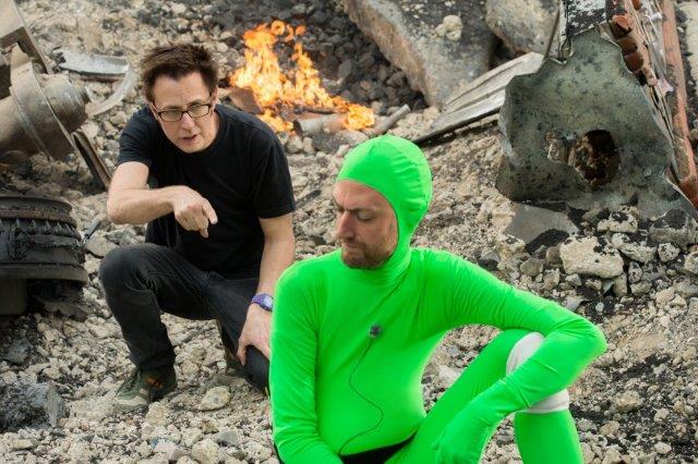 Guardiani della Galassia: si lavora al capitolo finale James Gunn sul set di Guardiani della Galassia