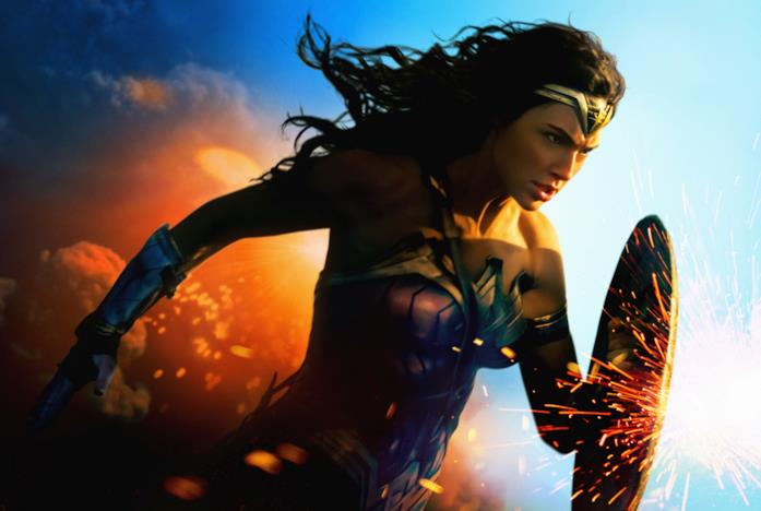 Gal Gadot nei panni di Wonder Woman