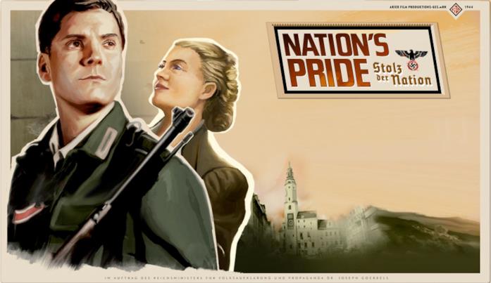 Il poster di Orgoglio della Nazione, film visto in Bastardi senza Gloria Bastardi senza Gloria include il film Orgoglio della Nazione