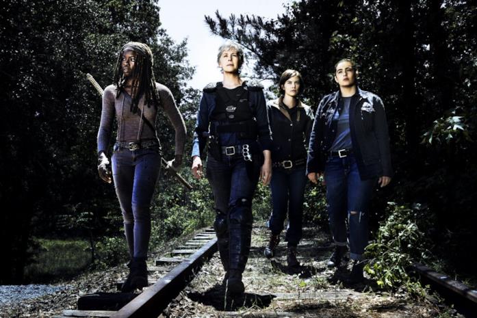 Michonne, Carol, Maggie e Tara TWD 8: Michonne, Carol, Maggie e Tara
