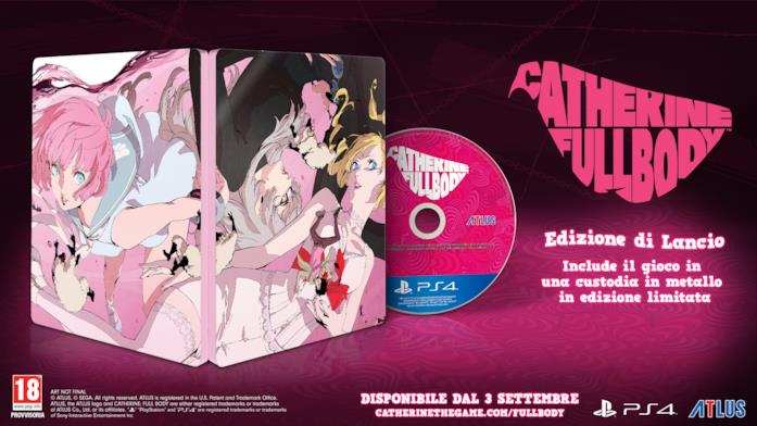 Catherine: Full Body: ecco la Steelbook e la Premium Edition La Steelbook di Catherine: Full Body