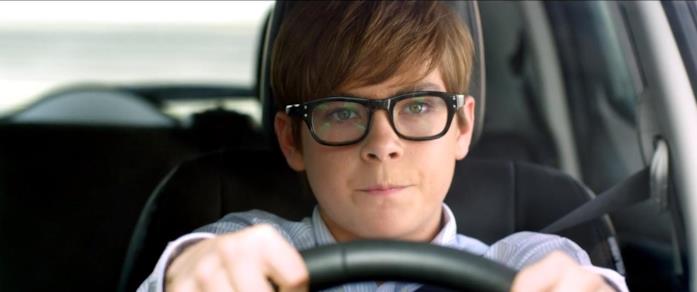 Judah Lewis in una scena del film La babysitter Judah Lewis in una scena de La babysitter