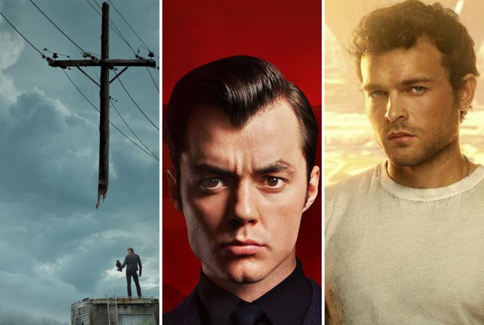 I poster di The Stand, Pennyworth e Brave new world