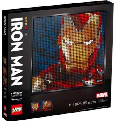 Iron Man LEGO Art