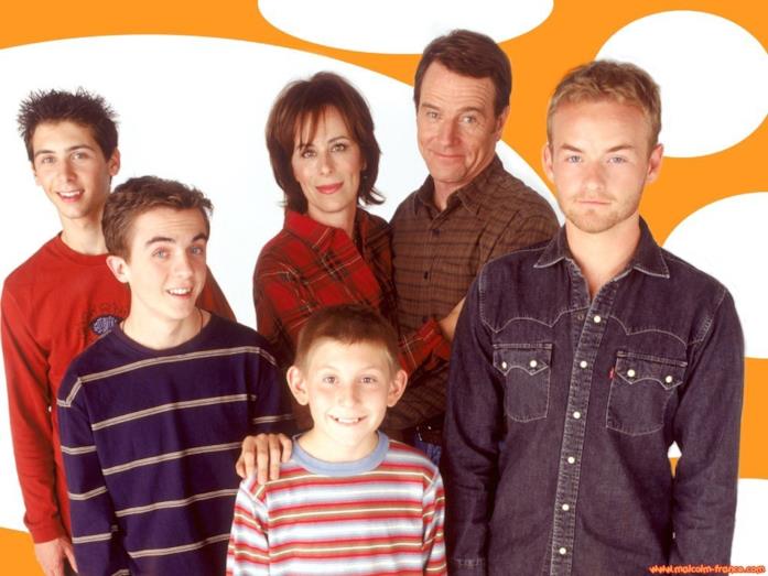 Una foto di famiglia con Malcolm, Lois, Hal e gli altri