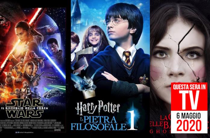 Film in TV stasera: 6 maggio 2020