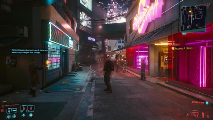 Cyberpunk 2077 strade Cyberpunk mondo