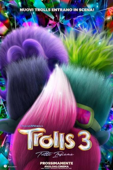 Poster Trolls 3 - Tutti insieme