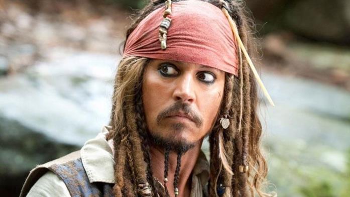 Il capitano Jack Sparrow, simbolo di Pirati dei Caraibi Jack Sparrow, protagonista in tutti i film de Pirati dei Caraibi