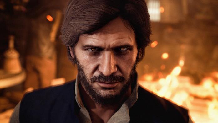 Han Solo in Star Wars Battlefront 2
