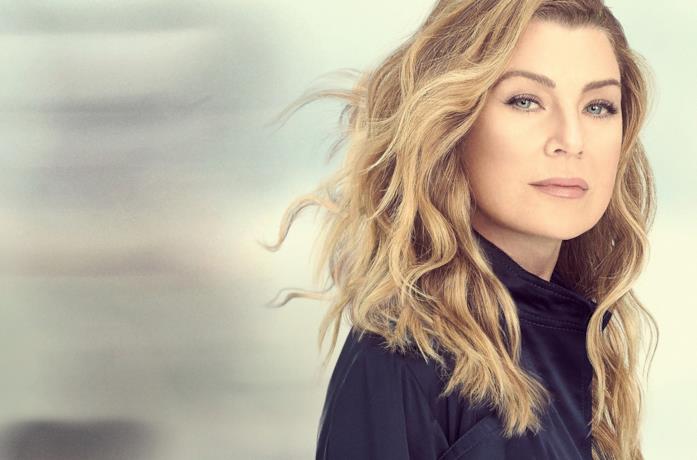 Primo piano di Ellen Pompeo