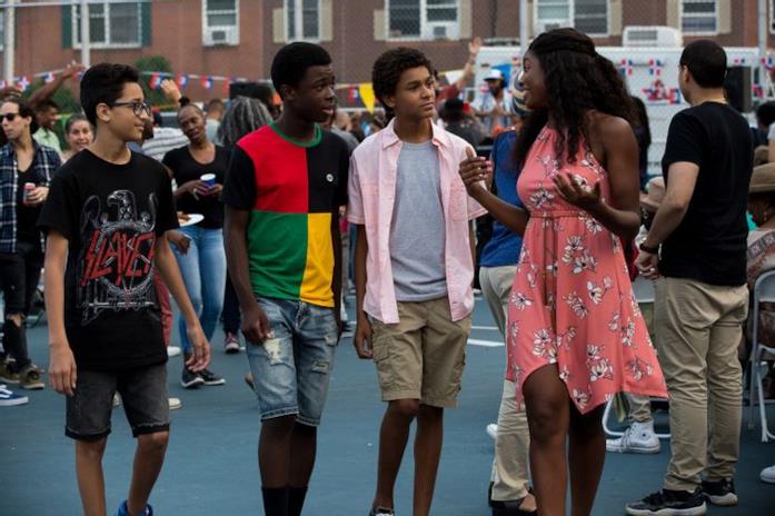 Una scena di Vampires vs. the Bronx Il cast di Vampires vs. the Bronx