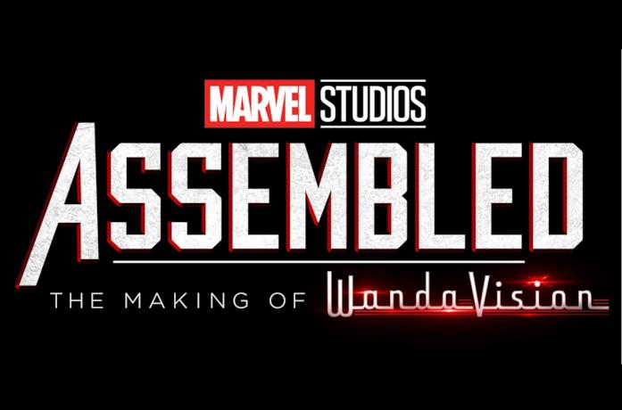 Il logo di Assembled, il making of di WandaVision