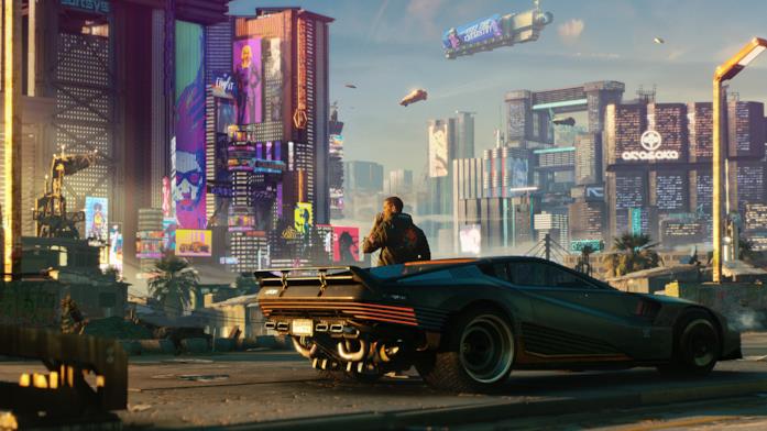 Cyberpunk Night City Cyberpunk 2077 videogioco