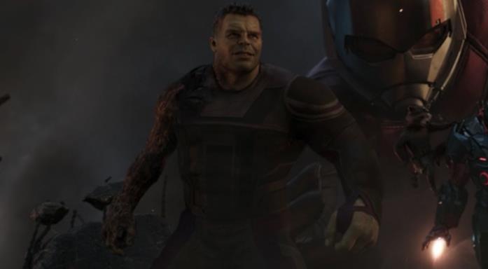 Il braccio di Hulk/Banner in Shang-Chi Hulk in Avengers: Endgame