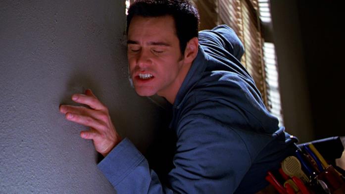 Nel film Il Rompiscatole Jim Carrey è un vero e proprio vampiro energetico Jim Carrey è il protagonista de Il Rompiscatole