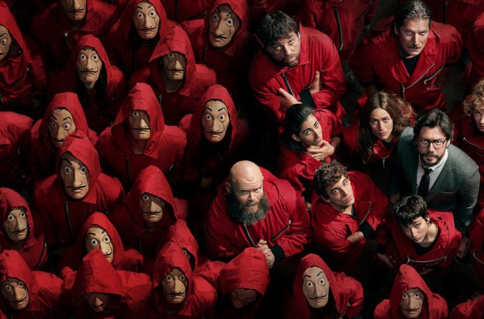 Il cast de La Casa di Carta