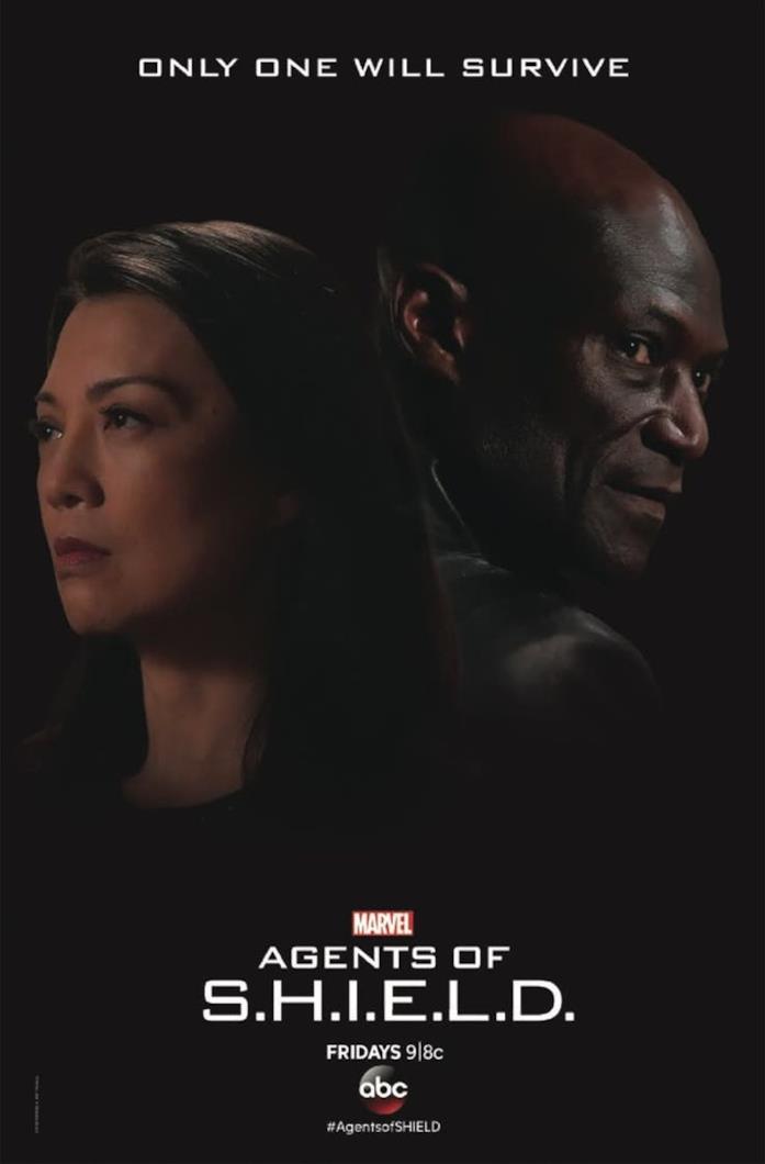 may e qovas nel poster di Agents of S.H.I.E.L.D. Poster episodio 21 Agents of S.H.I.E.L.D.