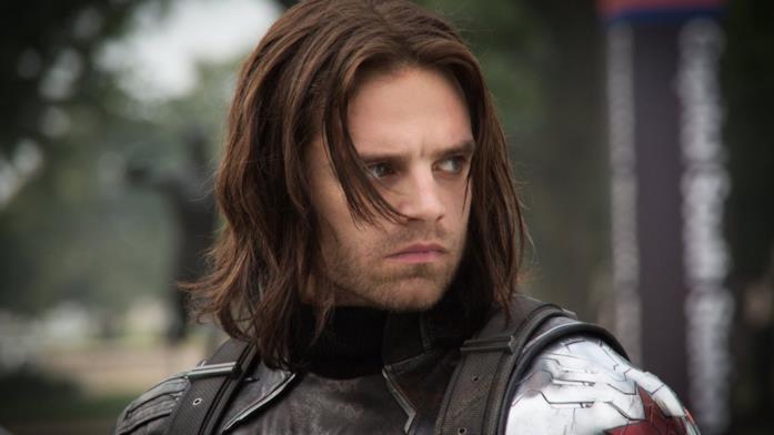 Bucky Barnes in Captain: The Winter Soldier Sebastian Stan come Bucky Barnes