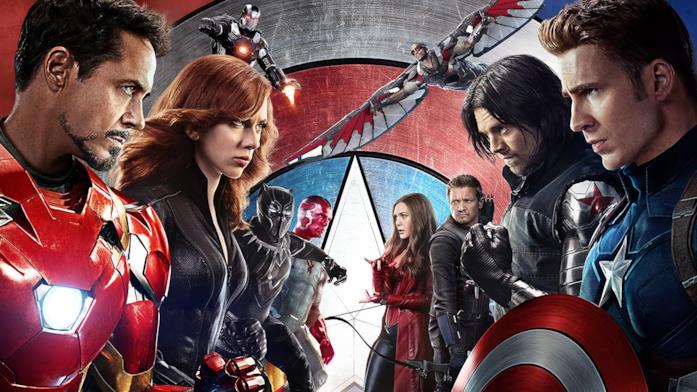 Captain America: Civil War, gli eroi Marvel divisi Il poster del film