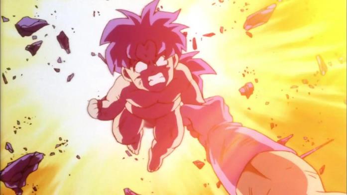 Broly neonato Broly potenziale