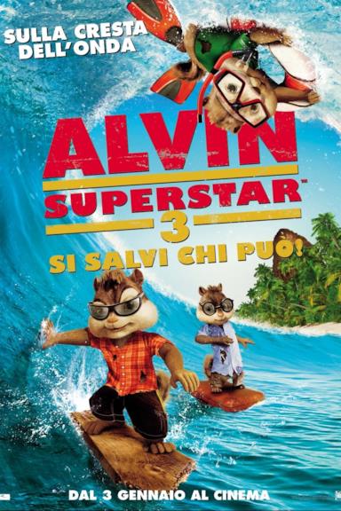 Poster Alvin Superstar 3 - Si salvi chi può!
