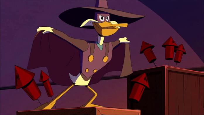 Darkwing Duck compare nel reboot di DuckTales DuckTales riscrive le orgini di Darkwing Duck