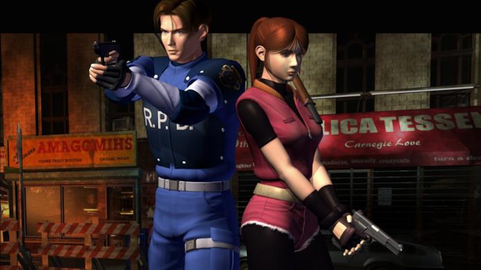 Leon Kennedy e Claire Redfield da RE2