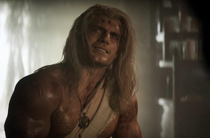 Geralt nella serie Netflix