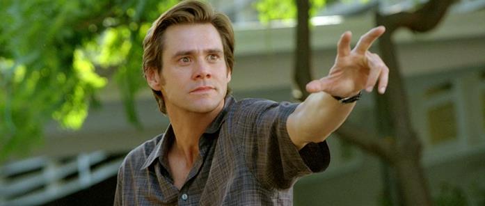 Jim Carrey in Una settimana da Dio Jim Carrey in una scena da Una settimana da Dio