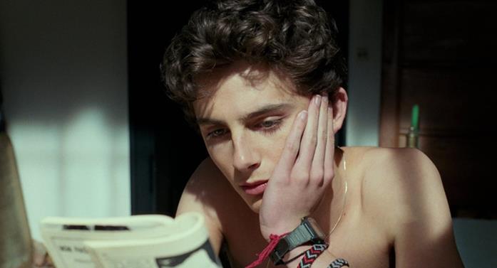 Timothée Chalamet in Call Me by Your Name Un'immagine di Timothée Chalamet
