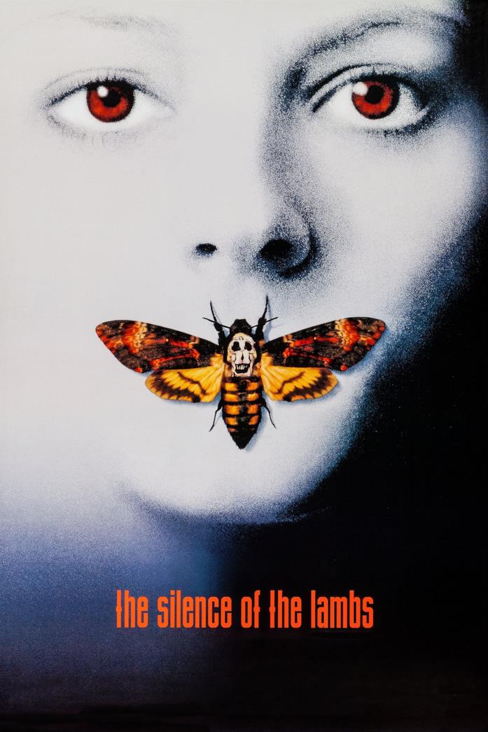 Il poster de Il Silenzio degli Innocenti Primo piano di Jodie Foster nel poster de Il Silenzio degli Innocenti