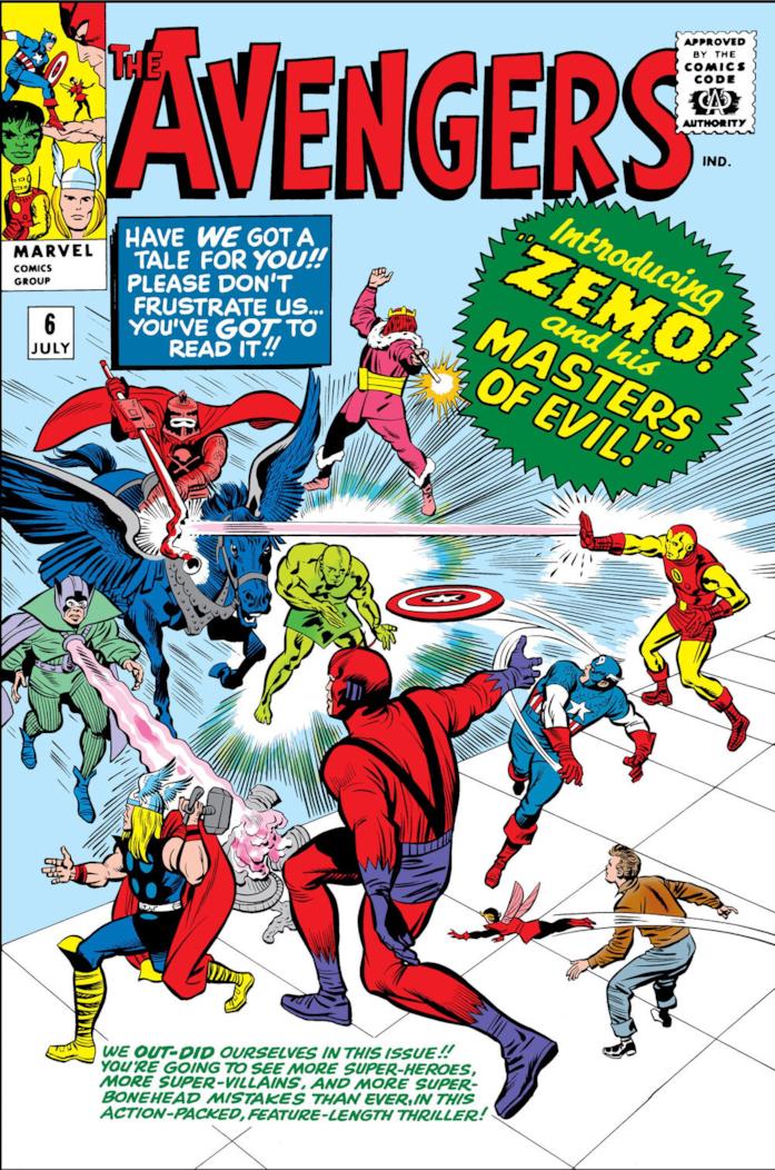 I Signori del male prossimi nemici degli Avengers? La cover di The Avengers numero 6 mostra i Signori del male contro i Vendicatori