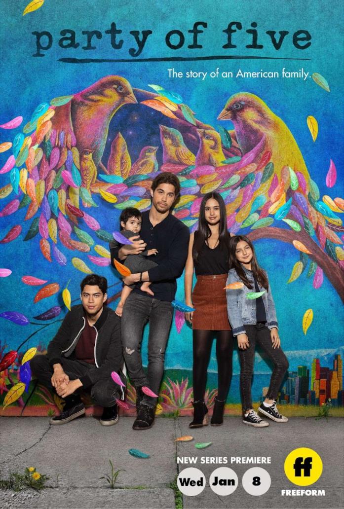 Il reboot di Party of Five Il poster del reboot di Party of Five