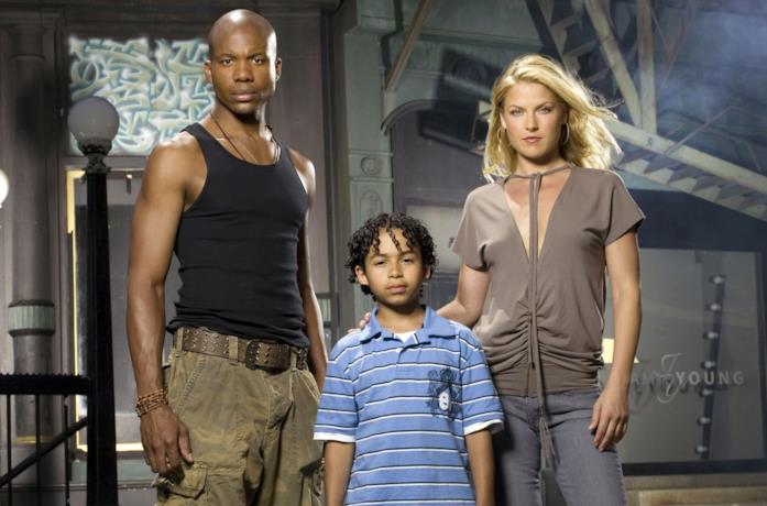 Leonard Roberts in una foto promozionale di Heroes