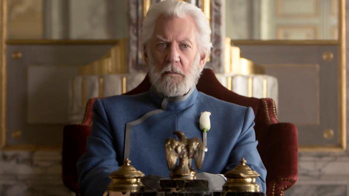 Il presidente Snow in The Hunger Games