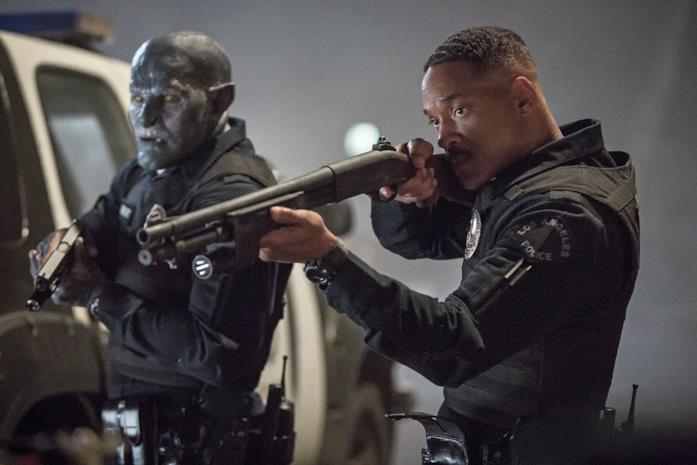 Bright Una scena di Bright