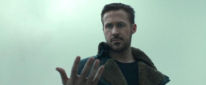 Ryan Gosling protagonista di Blade Runner 2049 Ryan Gosling in Blade Runner 2049