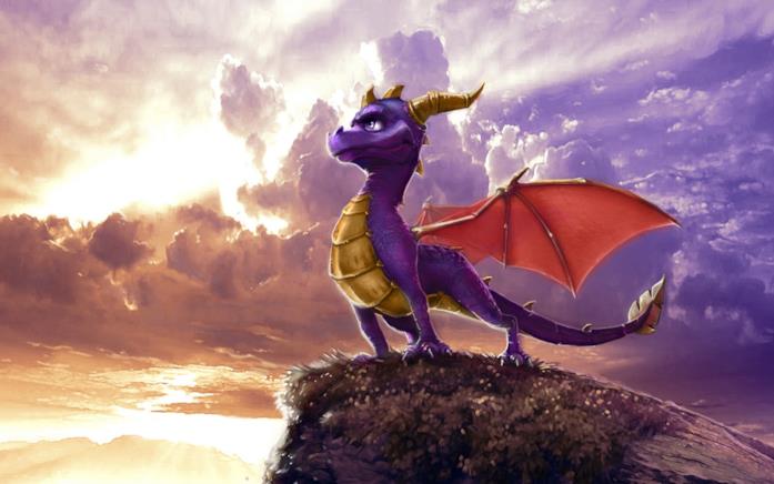 Un artwork di Spyro