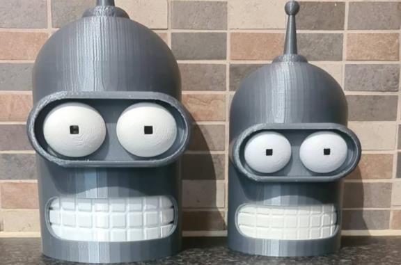 Bender di Futurama come cover per Amazon Echo